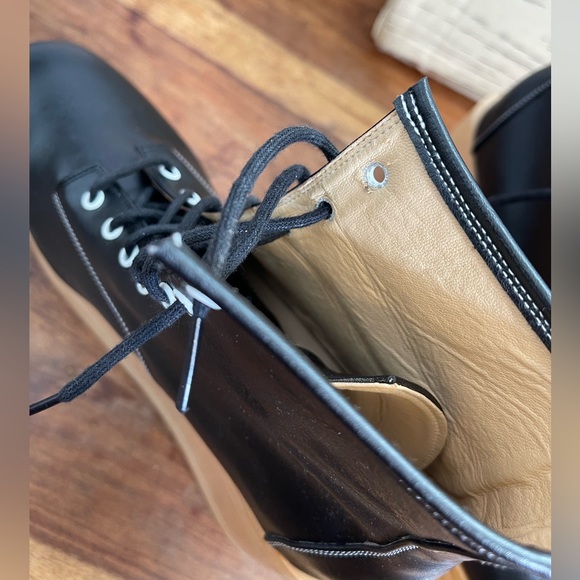 Deandri Olga platform boots 10 wood goth aesthetic dollcore lolita rocking horse - Picture 9 of 17